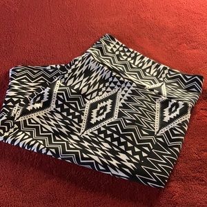 Aztec pattern skirt